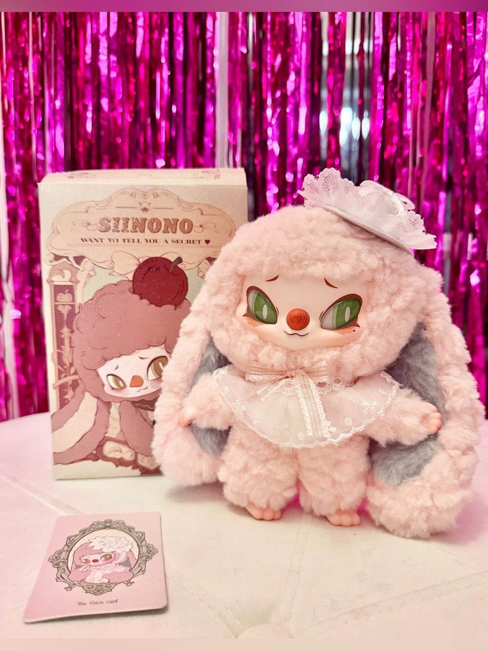 Siinono Want to Tell You A Secret Plush Blind Box- Rich Girl